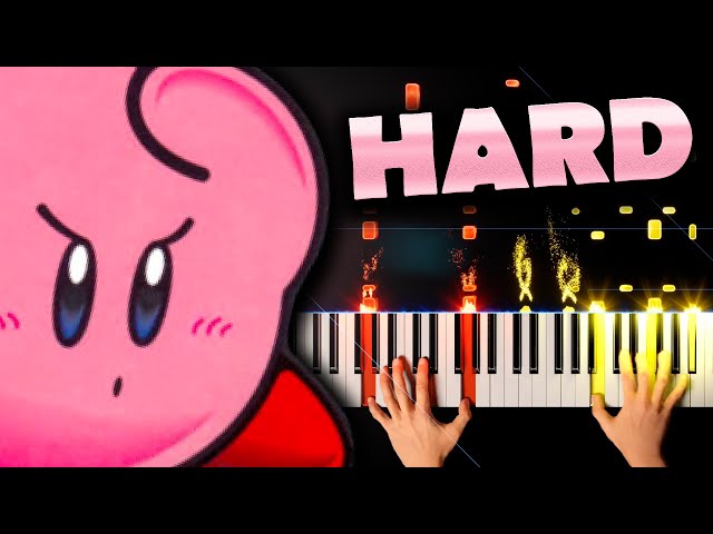 Mt. Dedede (from Kirby Super Star) - Piano Tutorial class=