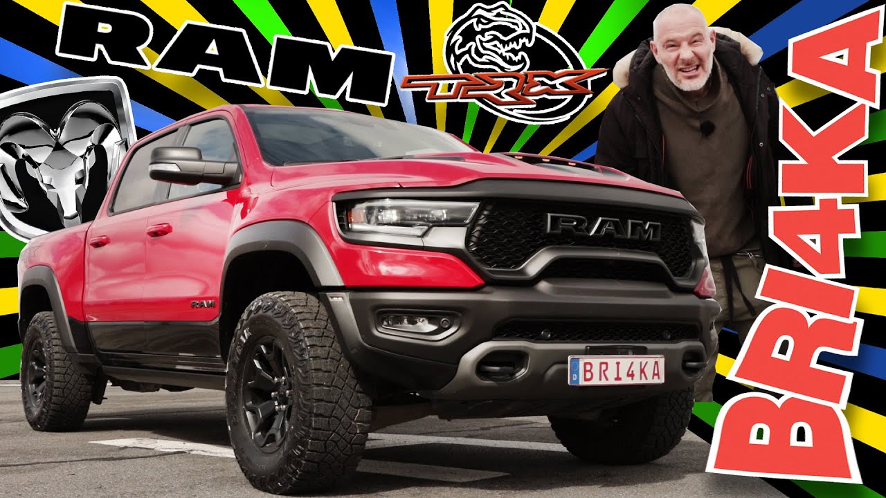 Най-харчещия пикап в света  : Dodge RAM 1500 TRX | Review Bri4ka