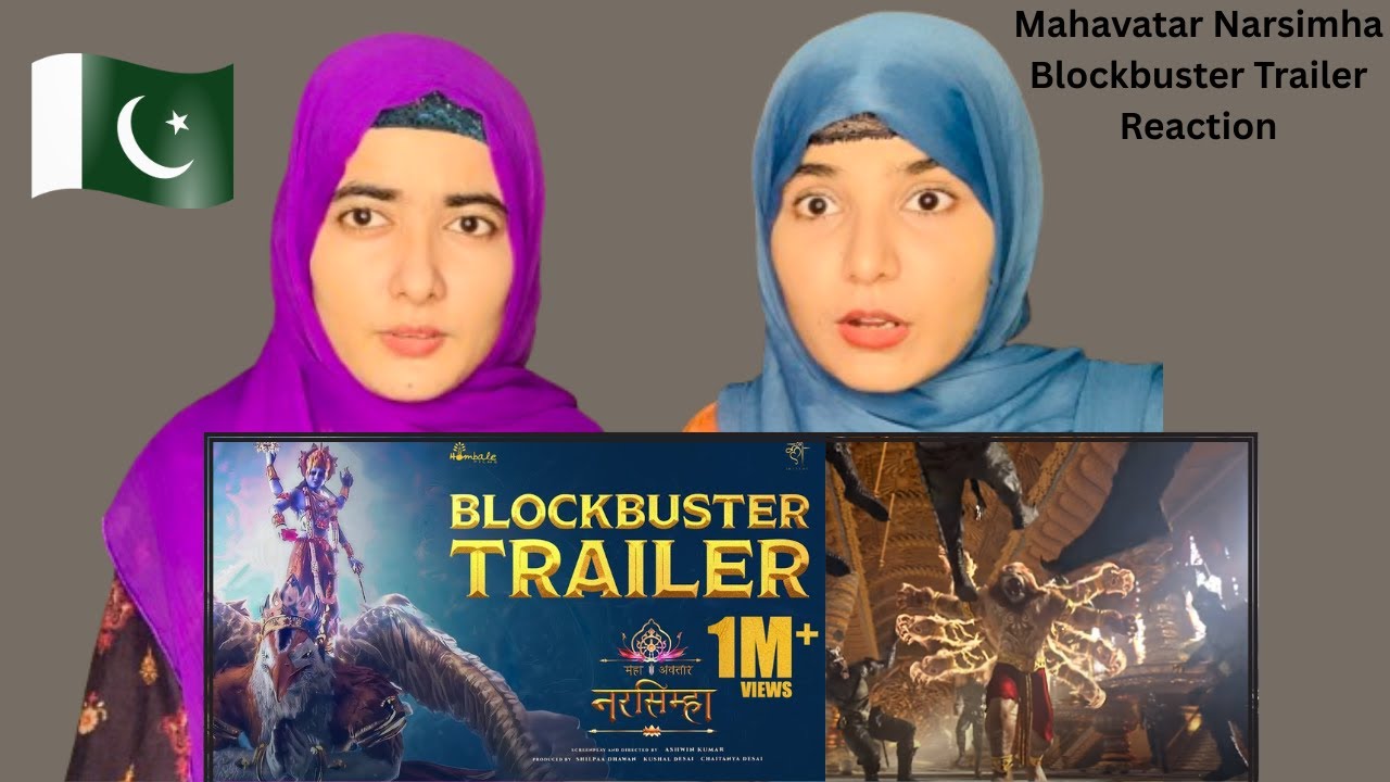 Mahavatar Narsimha Blockbuster Trailer Reaction - Hindi | Ashwin Kumar | Hombale Films