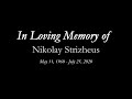 Friday Funeral Service - Nikolay Strizheus