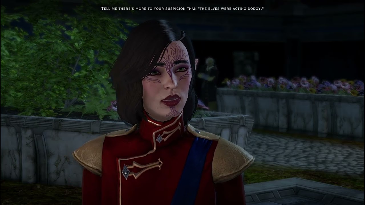 Dragon Age: Inquisition: "An elf savage? Maker forbid!"