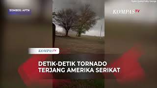 Detik Detik Badai Tornado Terjang Amerika Serikat Warga Diminta Waspada
