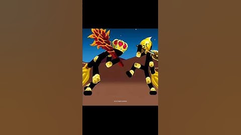 King Giant Falls to Minor Giant 😢 #stickwarlegacy #shorts