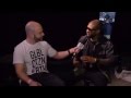 Matthew Santoro speaks with Usher at Global Citizen 2015 Earth Day