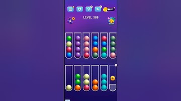 Ball Sort Puzzle Level 361 to Level 370