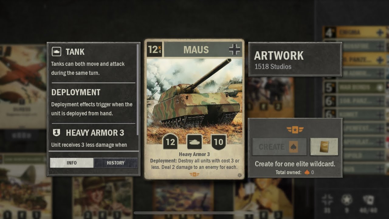 Jintel‘s biggest fear: Ger/ US ramp  |  KARDS WW2