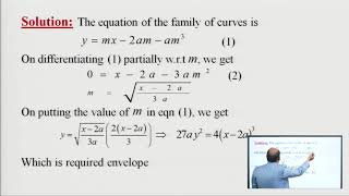 Envelope of One and Two Parameter Family of Curves