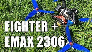 Рама Fighter и моторы EMAX 2306 2400KV - Боевой Тест