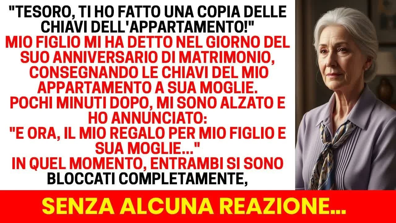 Credevo fosse un gesto d amore finche mio figlio diede le chiavi della mia casa a lei