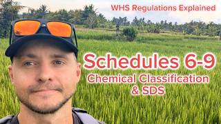 WHS Regulations Explained | Schedules 6-9 - Chemical Classification & SDS