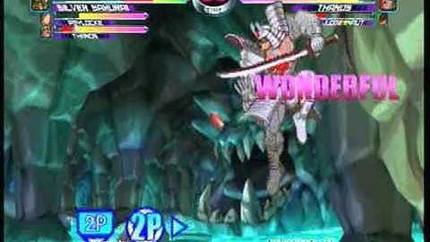 MvC2 Online (360): Brett (Psy/Tha/SilSam) vs Josh 360 (Jug/Tha/Sab) 6 .:11.19.10:.