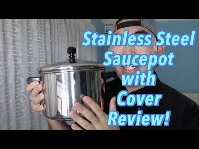 Farberware Stainless Steel Induction Stovetop Pressure Cooker, 8 Quart