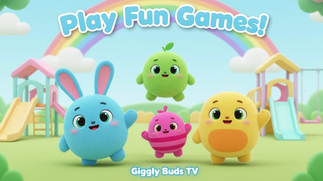 🌈 BUBU & Friends Play Fun Games | Cute Baby Games for Kids