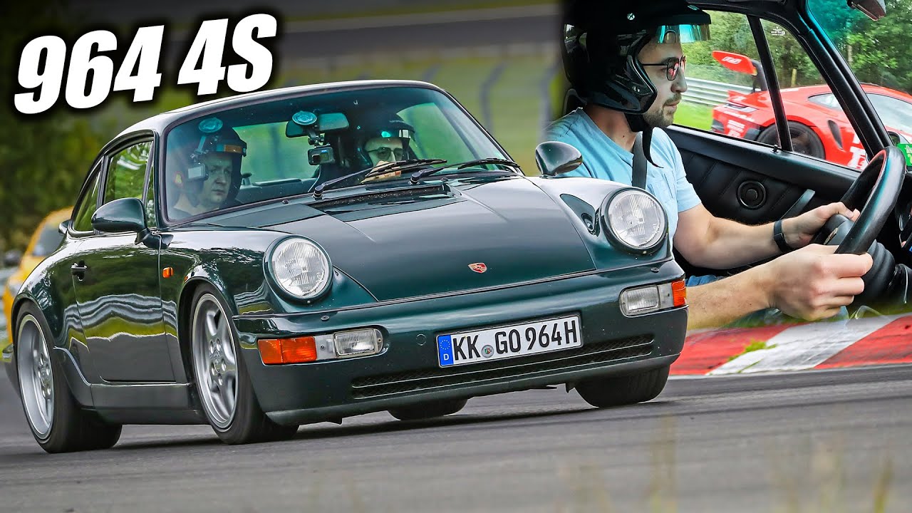 Freshly Rebuilt Porsche 964 C4 Tastes the Nürburgring!