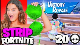 1 Kill = Remove 1 Clothing Piece On Fortnite | Hannah Marbles Ft. @Charlparkesx