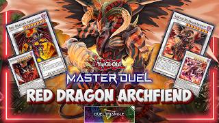 RED DRAGON ARCHFIEND 🔥 Duel Triangle Deck in Action! | Yu-Gi-Oh! Master Duel