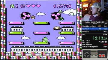 Bubble Bobble Part 2 (NES) Any% 33:26