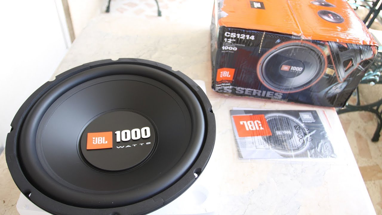 JBL 12" Car Subwoofer Unboxing and Testing YouTube
