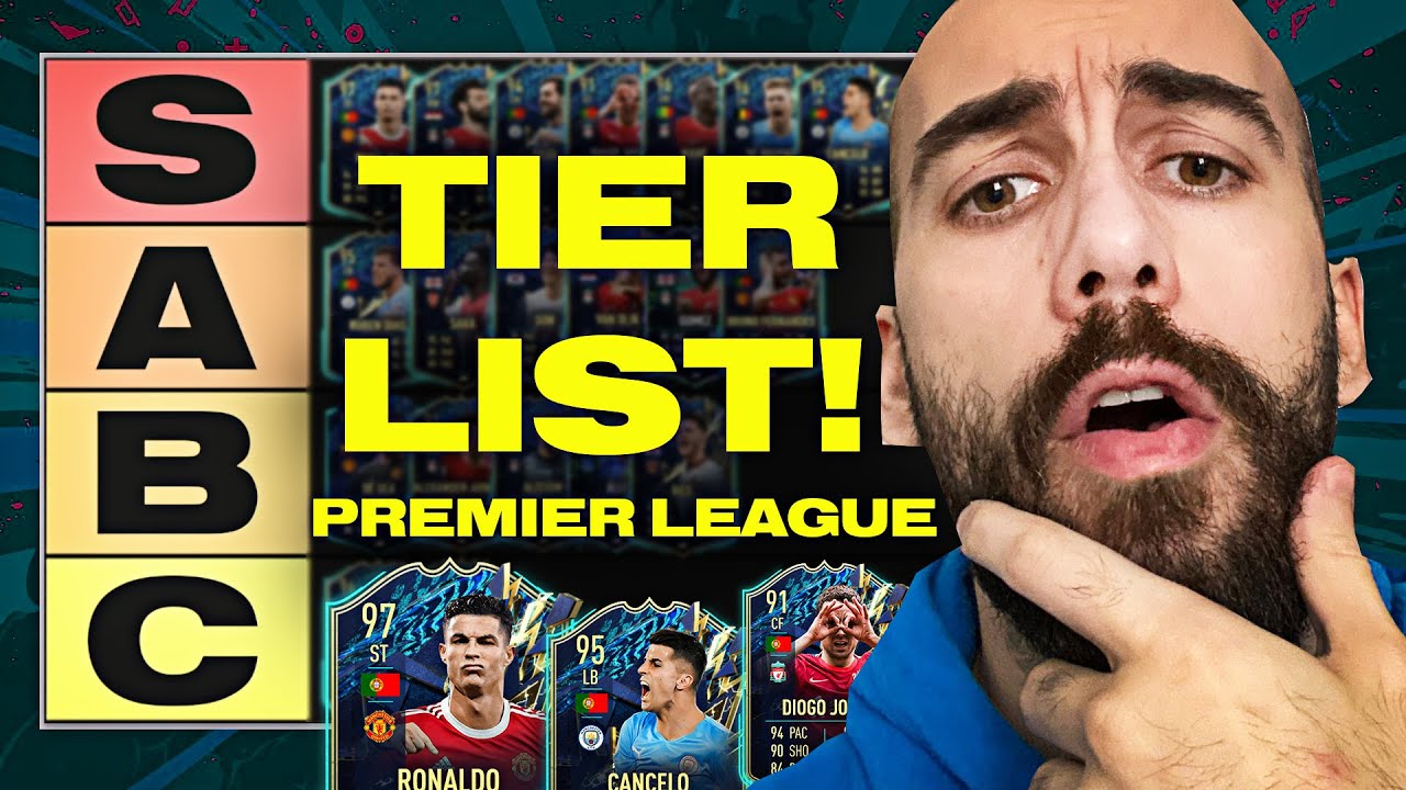 TIER LIST TOTS PREMIER LEAGUE fifa 22 ultimate team YouTube