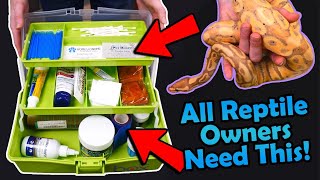 How to Make a Reptile First Aid Kit!