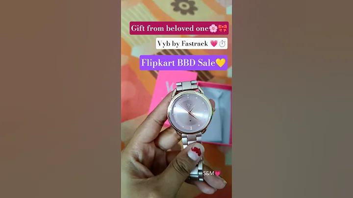 Vyb Fastrack Watch for Women in Flipkart BBD Sale'25❤ #india #flipkart #shorts #bbdsale2025 #watch