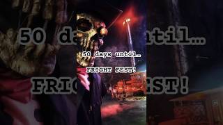 50 days until Fright Fest 😈 #frightfest #sixflagsgreatescape #horror #haunted