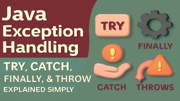 Java Exception Handling ⚠️ | Try, Catch, Finally & Throws Explained Simply