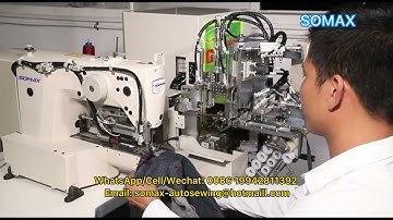 Belt loop auto sewing machine