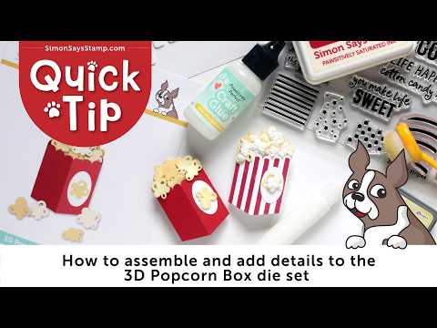Easy Tips for Assembling Our 3D Popcorn Box Dies Like a Pro