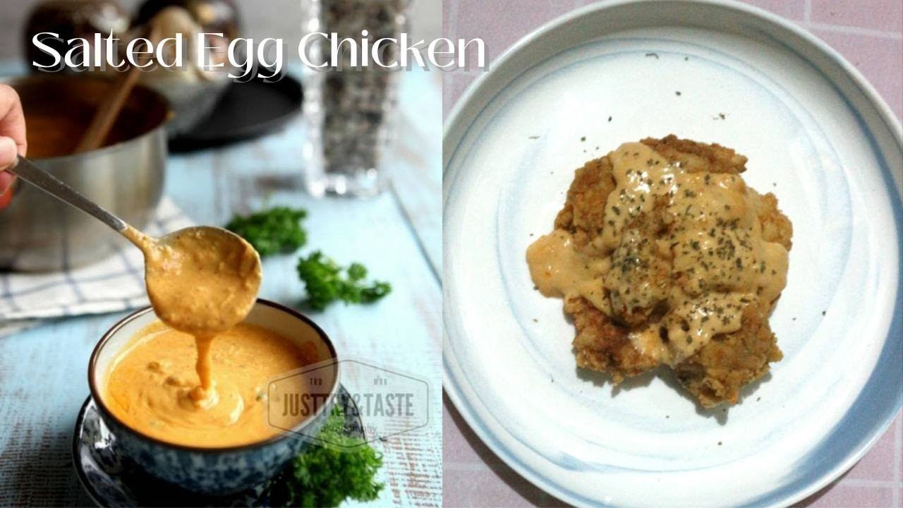 Salted Egg Chicken Recipe Creamy, Savory and Sweet YouTube