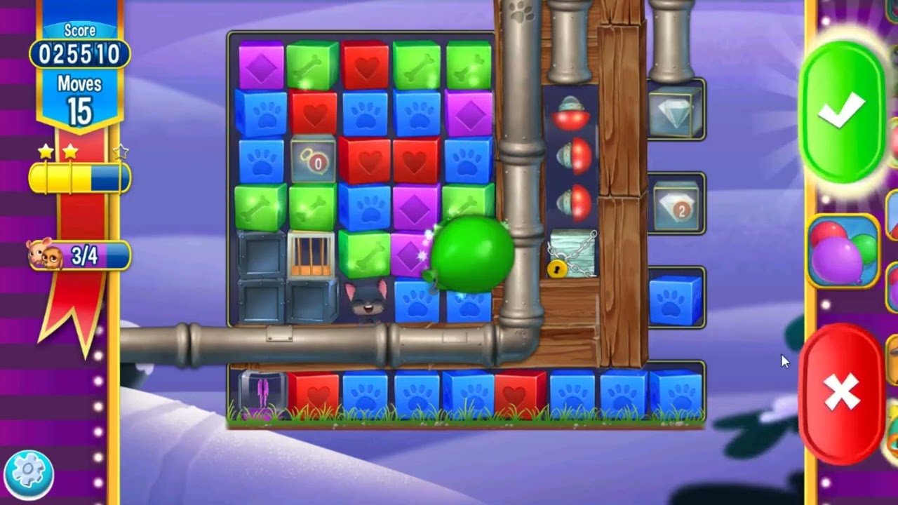Pet Rescue Saga Level 6153 - NO BOOSTERS | SKILLGAMING ✔️ - YouTube