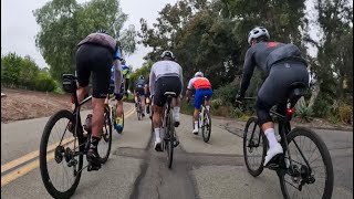 The heart of the ride & Power Climbs 6/1/2024 SDBC Training Ride