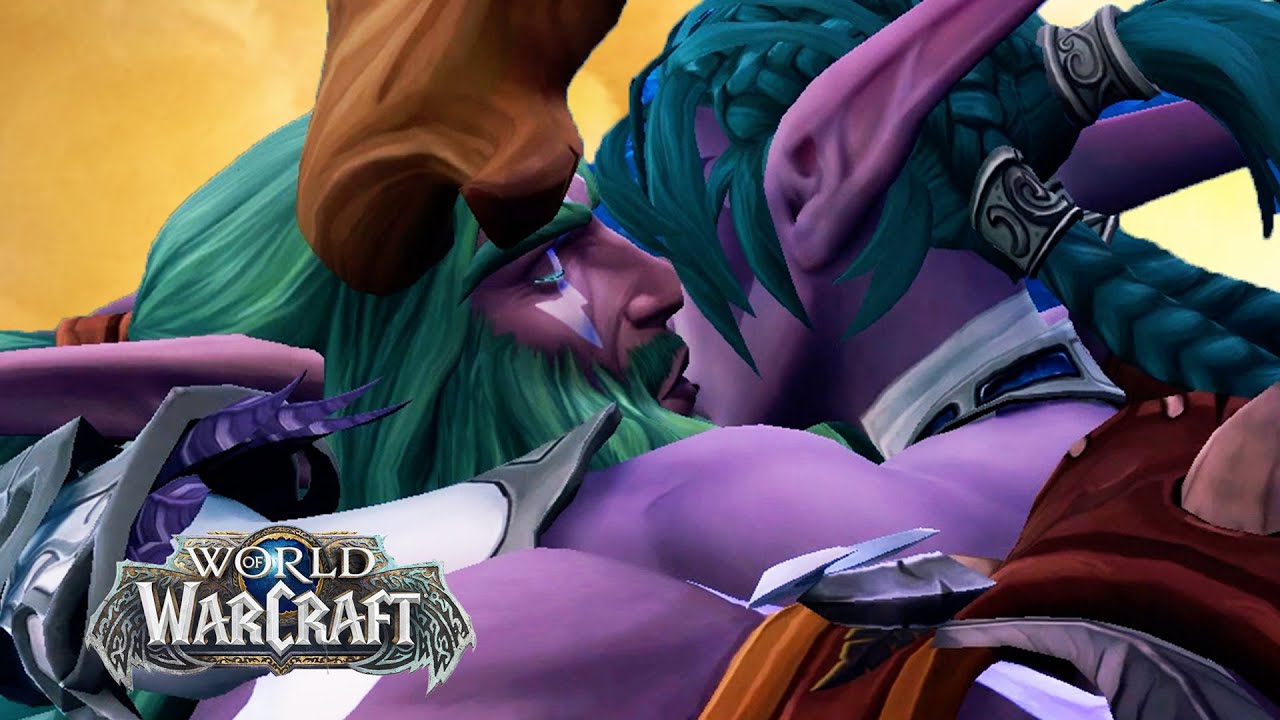 Malfurion Embraces Tyrande Cinematic - Shaw Tracks Anduin & Azeroth’s Whispers [WoW 10. 2. 5 Epilogue]