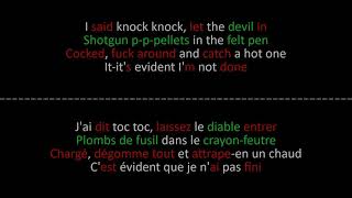 Venom - Eminem - Paroles + Lyrics on screen