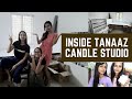 Inside our candle studio house by tanaaz
