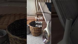 Thrift Store Flips ♻️Sustainable Home Decor #diy #thrifting