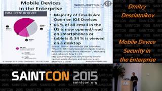 Mobile Device Security in the Enterprise