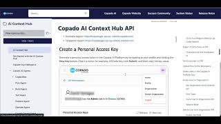 API documentation (before): static reference and auto-generated OpenAPI Spec