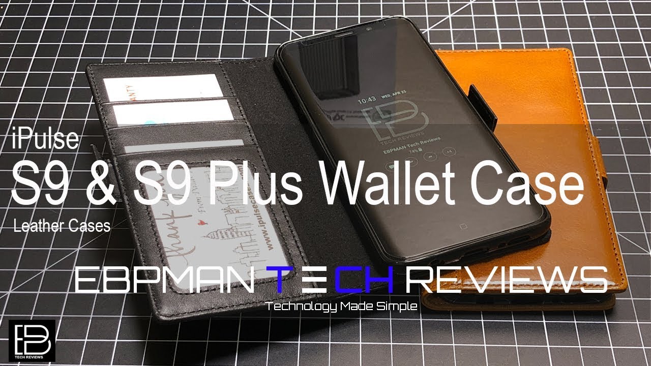 Samsung Galaxy S9 & S9 Plus Best Wallet Cases from iPulse