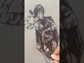 Watch Me Draw Maki Zenin | Jujutsu Kaisen#animeeart#drawing#shorts