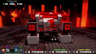 Enduring The Fiery Forge - Minecraft Dungeons Arcade (Raw Thrills; Direct Capture)