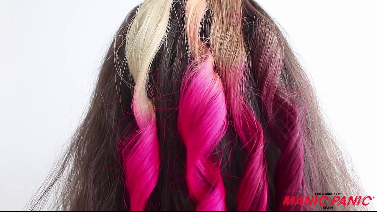 Cómo teñir de rosa tu cabello sobre diferentes bases sin decolorar: Hot Hot Pink de Manic Panic