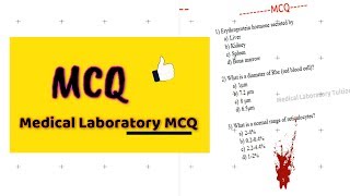 medical laboratory mcq || MLT mcq || part-1