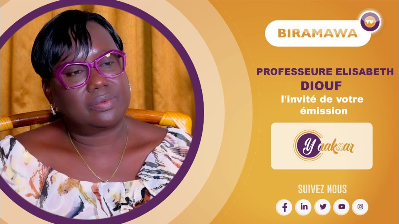 Pr Elisabeth Diouf, Cheffe de Service d'Anesthésie-Réanimation à l’Hôpital Aristide Le Dantec