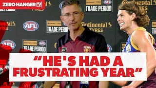 Brisbane List Manager speaks on Tom Fullarton and more | AFL Trade Period