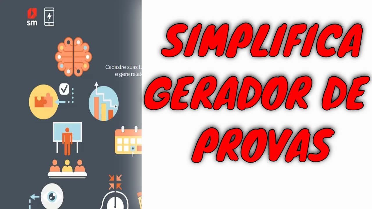 🔴[JOGOS EDUCATIVOS] Gerador automático de provas gratuito (Simplifica ...
