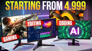 Finest Monitors Under 5000, 6000, 8000, 10000 FOR 2026💥Gaming, Editing, Coding