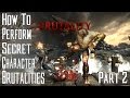 Kombat tips  how to perform secret character brutalities part 2