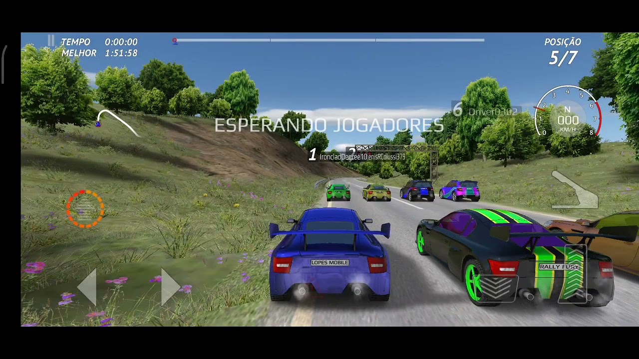 Jogo de corridas para crianças | Brincando com jogo de corridas carros ...