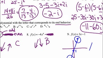 Ch 2 Rational Functions Practice Test Answer Review